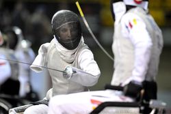 Bebe Vio gets ready to strike