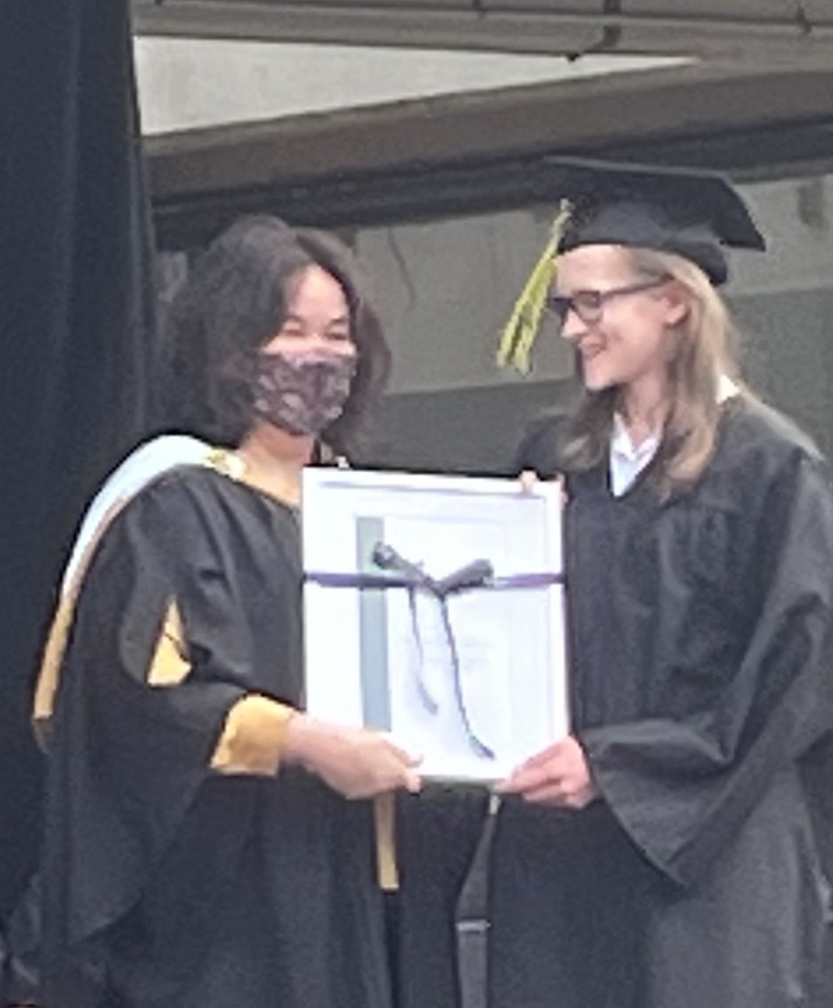 Graduating high school in 2021