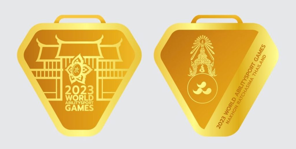 2023 World Abilitysport Games medal design