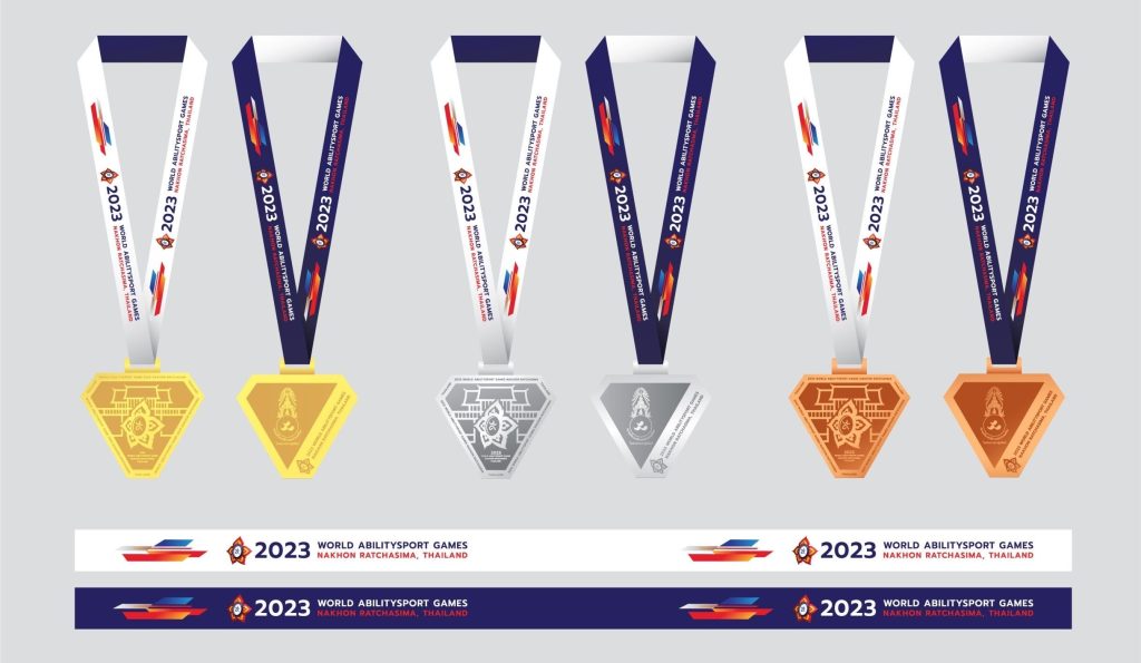 2023 World Abilitysport Games medal design