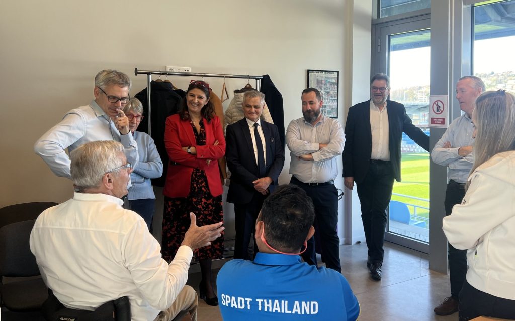 World Abilitysport meet with representatives of the region.