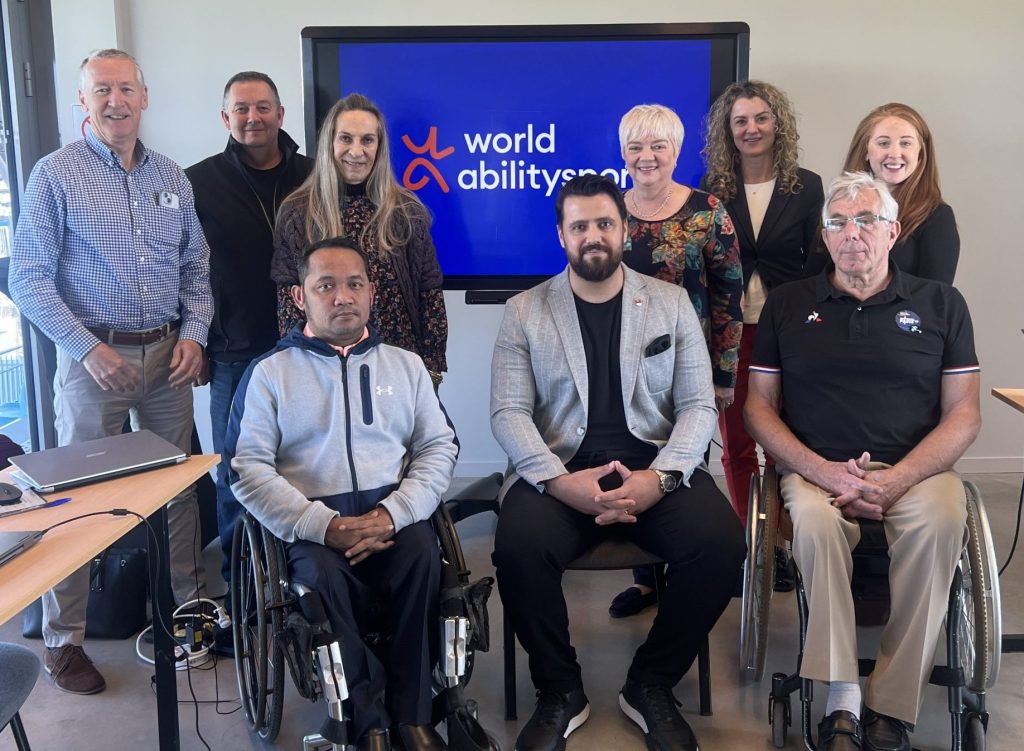 World Abilitysport meet with Serkan Baltaci of Turkish NPC